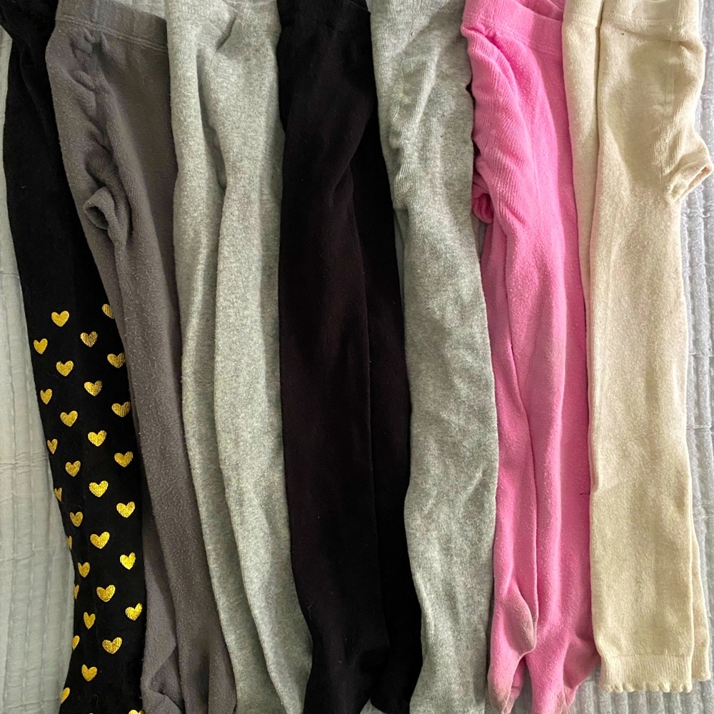 Girls size 4-6 heavy tights